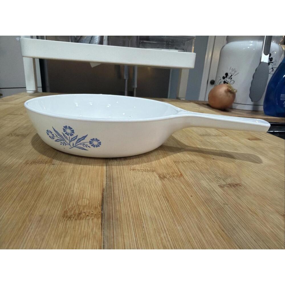 Vintage Corning Ware Cornflower Blue  Skillet P-83-B Small 6.5" VTG *